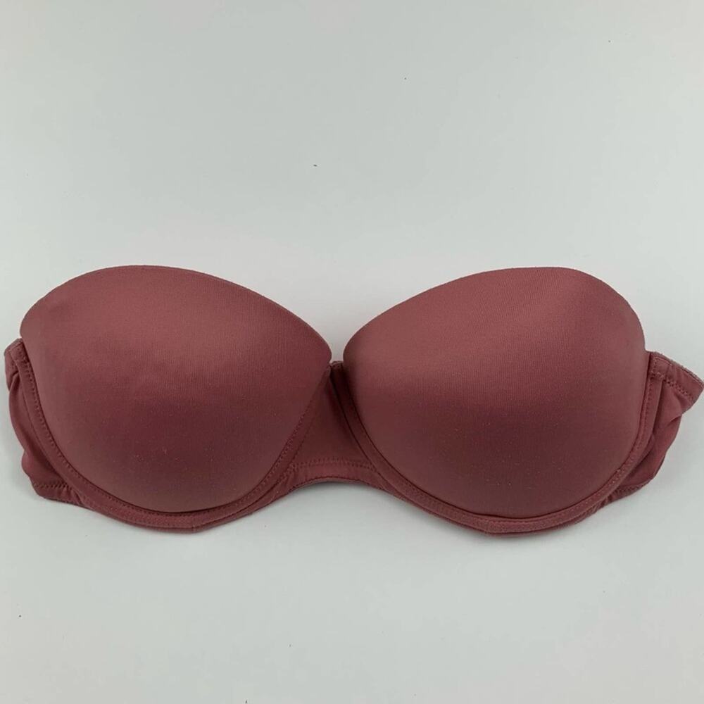 PINK Victoria’s Secret Strapless Push-Up Bra 34B #2564